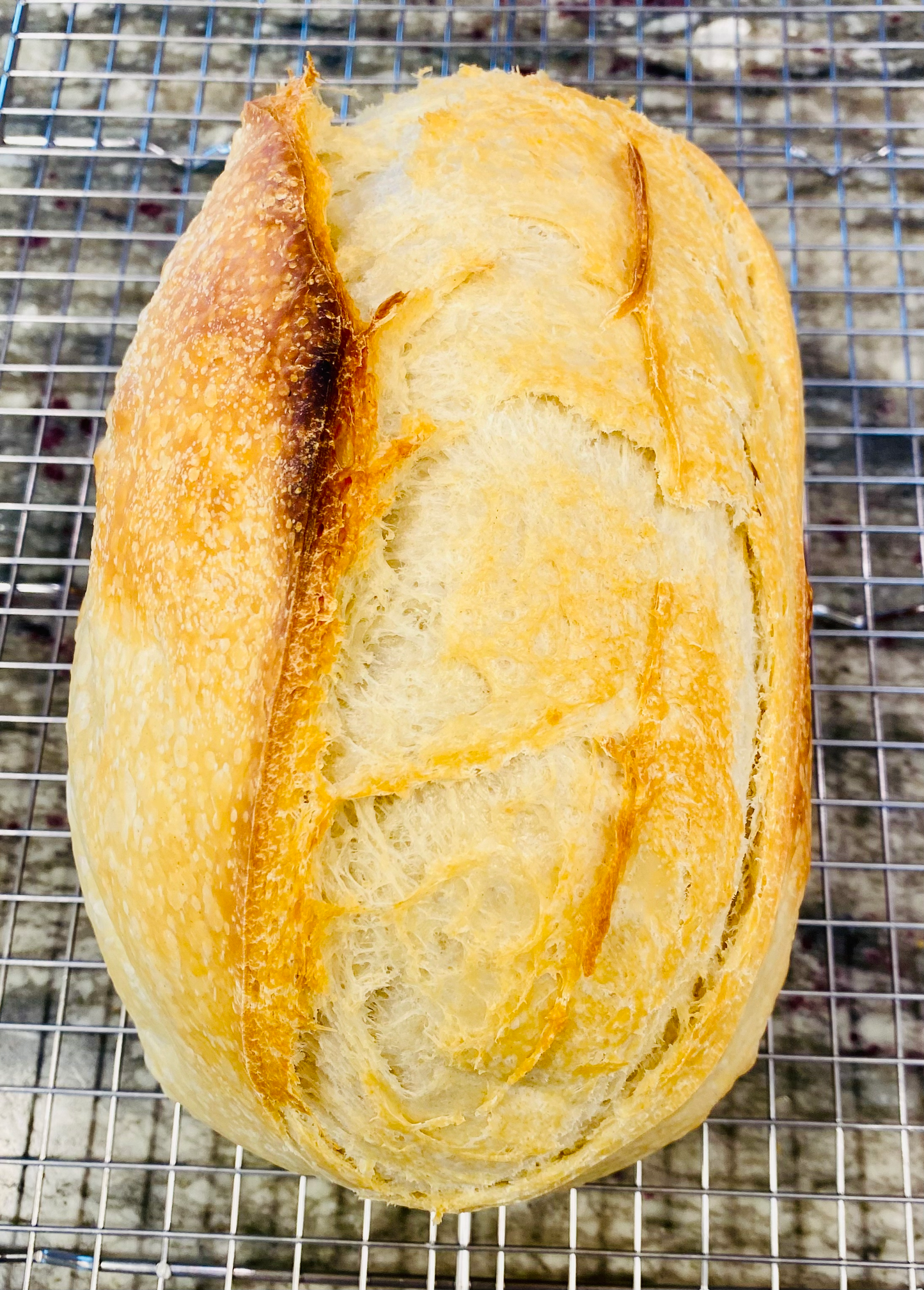 plain sourdough loaf